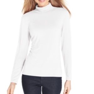 Style & Co Petite Long-Sleeve Mock Turtleneck ✨Host Pick✨